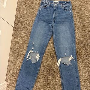 Abercrombie & Fitch 90’s Straight Ultra High Rise